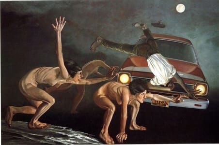 Artwork Title: The Killing Cycle: The Accident (The Killing of Frank O'Hara)