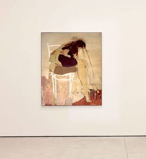 Artwork Title: Human on a |Chair #1