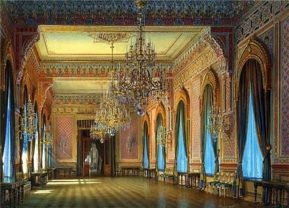 Artwork Title: The Supper Room, Stieglitz Mansion,