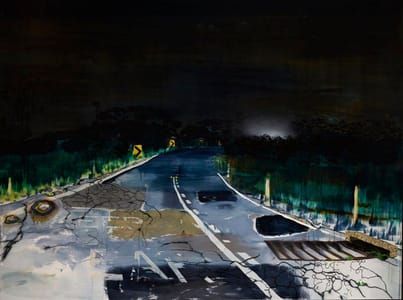 Artwork Title: Trying to keep clear