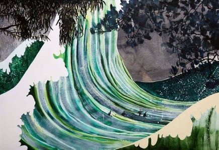 Artwork Title: The Green Wave