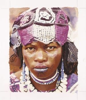Artwork Title: Peule Gelgodji,  Intikane camp, Niger