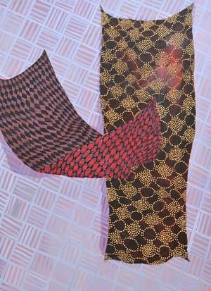 Artwork Title: Japanese Fabric in Autumn