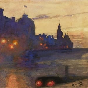 Artwork Title: Lumière, Nuit