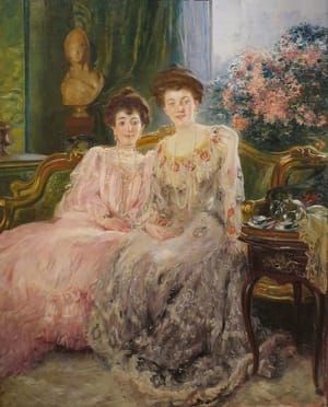 Artwork Title: Portrait of the Kharitonenko sisters