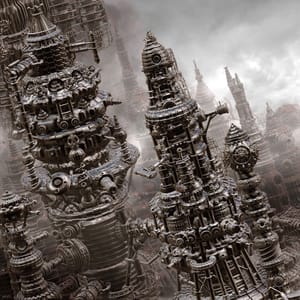 Artwork Title: Primitive City