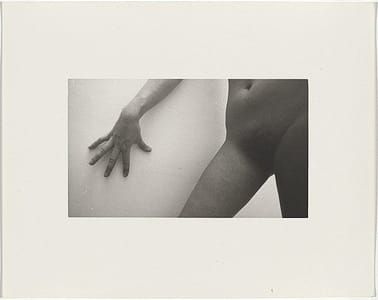 Artwork Title: Self Portrait, Nude with Hand on Wall)