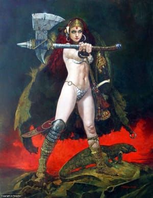 Artwork Title: Warrior Princess