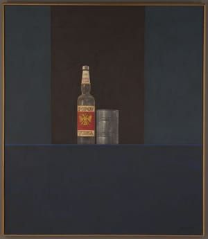 Artwork Title: Untitled (Vodka Bottle and Tin Can)