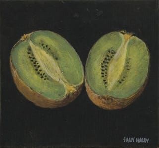 Artwork Title: Kiwi on Black