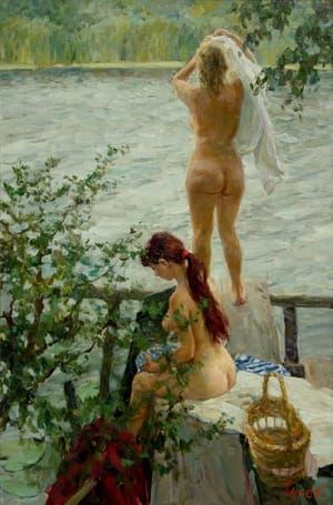 Artwork Title: Bathers