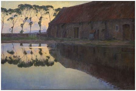 Artwork Title: De Oude Schuur (The Old Barn)