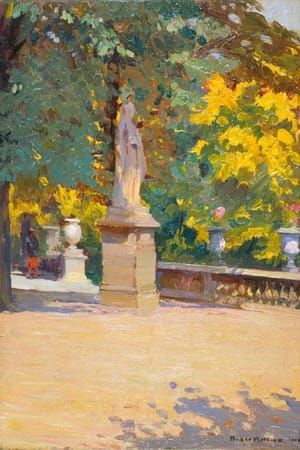 Artwork Title: View of the Jardin du Luxembourg (1)