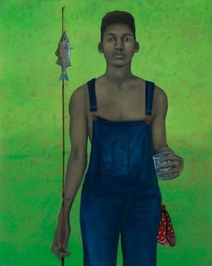 Artwork Title: The Boy with the Big Fish