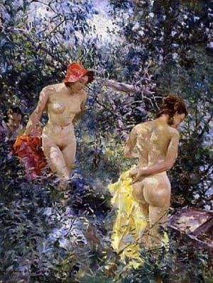 Artwork Title: Bathing