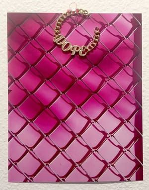 Artwork Title: Untitled (Pink Fence)