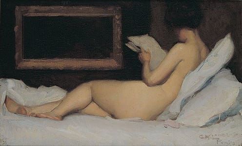 Artwork Title: Model Resting