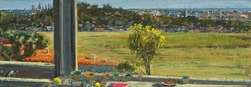 Artwork Title: Window View of Westridge Rd