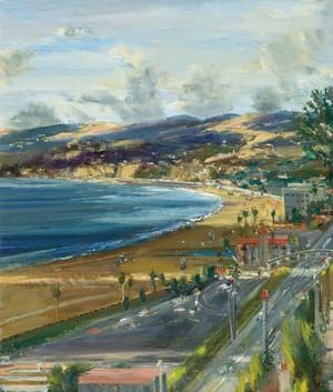 Artwork Title: View of Santa Monica Coast