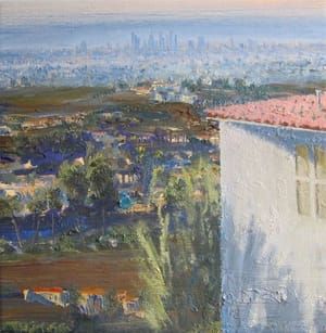 Artwork Title: View of Downtown LA from Tigertail Road