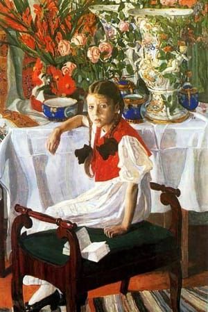Artwork Title: Girl with porcelain