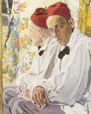 Artwork Title: Portrait de Vsevolod Meyerhold