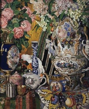 Artwork Title: Porcelain and Flowers