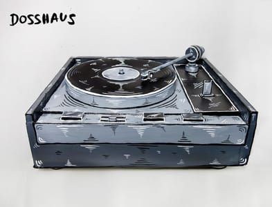 Artwork Title: Turntable (Front Angle)