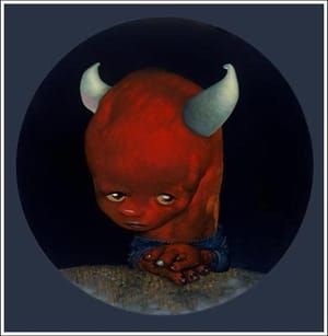 Artwork Title: Portrait Of The Devil And His Fingers