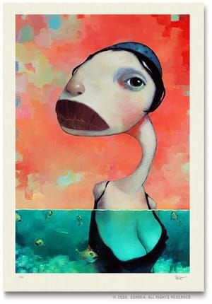 Artwork Title: Lilly Anne And The Fish Parade