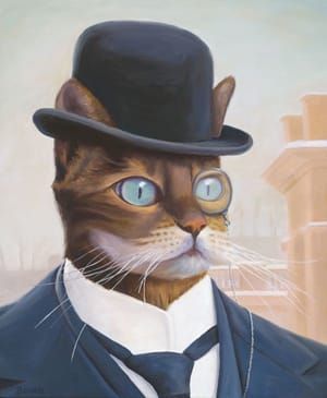 Artwork Title: Portrait of a 19th Century Industrialist