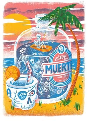 Artwork Title: Cocktail de la Muerte