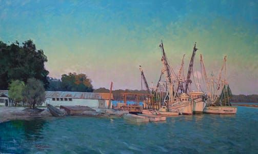 Artwork Title: May River Moonrise