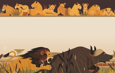 Artwork Title: Pride and Predators