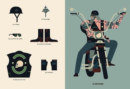 Artwork Title: Le Motard