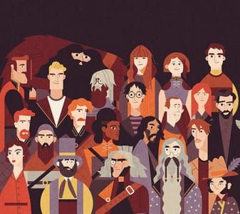 Artwork Title: The Order of the Phoenix: First Wizarding War