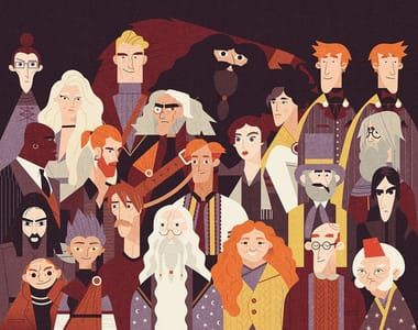 Artwork Title: The Order of the Phoenix (Second Wizarding War)