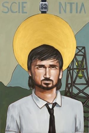 Artwork Title: Saints of LOST: Daniel Faraday, Scientia