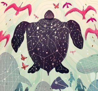 Artwork Title: How Do Animals Keep From Getting Lost?