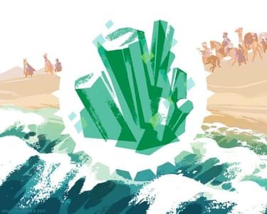 Artwork Title: Emerald of the Ancient Coasts