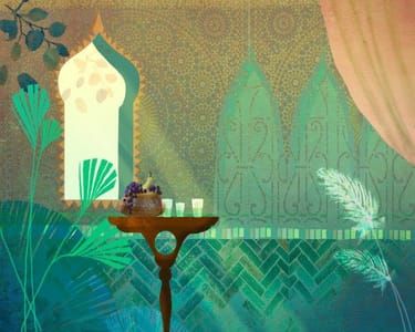 Artwork Title: Ambiance marocaine