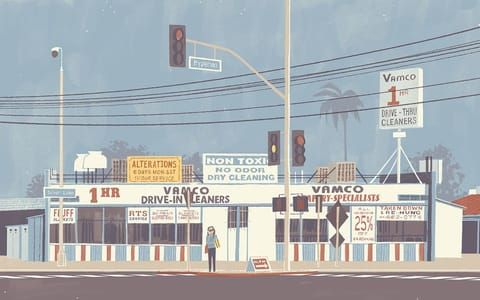 Artwork Title: Vamco Cleaners