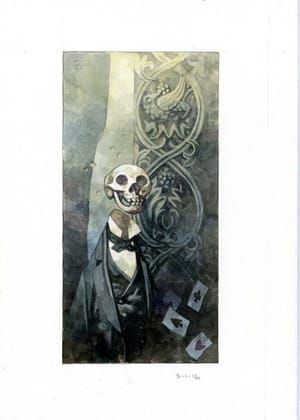 Artwork Title: Skeleton Head