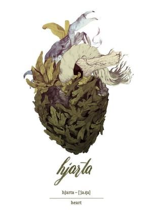 Artwork Title: Icelandic Words: Hjarta