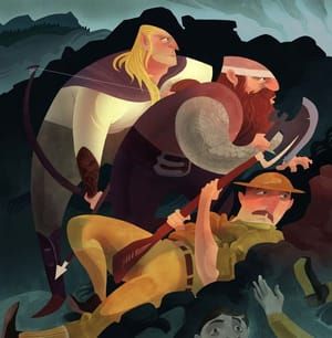 Artwork Title: Tolkien's Trench Friends