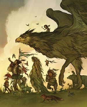 Artwork Title: The Gryphon March