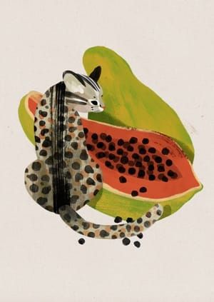 Artwork Title: Papaya