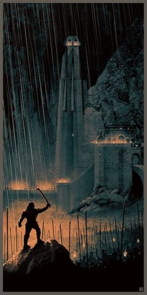 Artwork Title: The Two Towers Poster