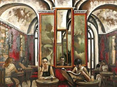 Artwork Title: Café 