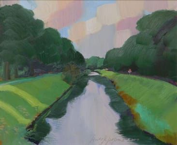 Artwork Title: Recht veenkanaal (Straight Peatcanal)